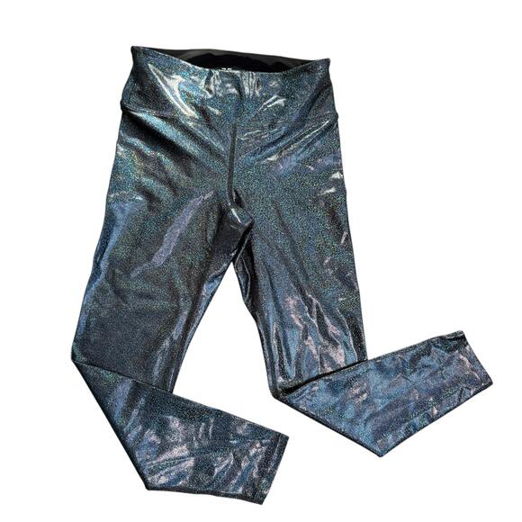 Heroine Sport Other - Heroine Sport Women's Black Holographic Activewear Leggings Size M
